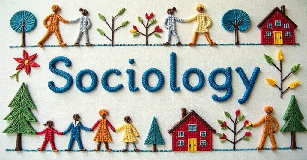 Use of descriptive and analytical research in sociology to fetch data.