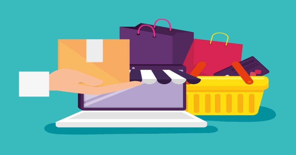 Image depicting online shopping.